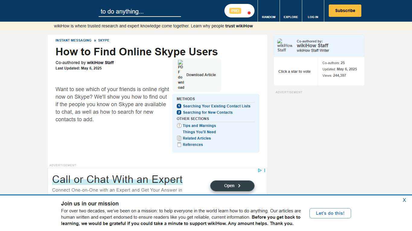 How to Find Online Skype Users: 11 Steps (with Pictures) - wikiHow